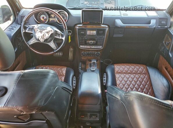 WDCYC7DF7GX247531 2016 MERCEDES-BENZ G-CLASS Green Առջևի վահանակի տեսք