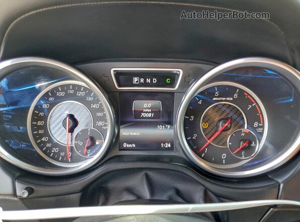 WDCYC7DH4JX290877 2018 MERCEDES-BENZ G-CLASS Black Vista del cuadro de instrumentos