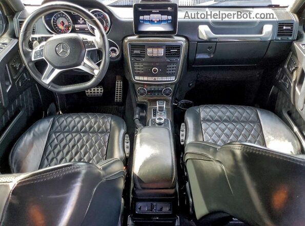 WDCYC7DH4JX290877 2018 MERCEDES-BENZ G-CLASS Black Vista del salpicadero