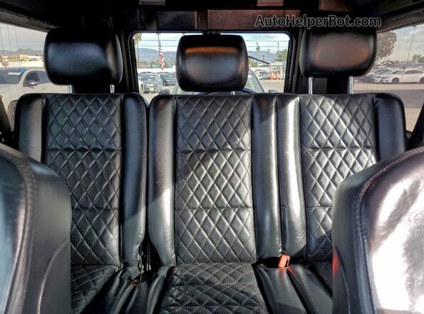 WDCYC7DH4JX290877 2018 MERCEDES-BENZ G-CLASS Black Vista de los asientos traseros