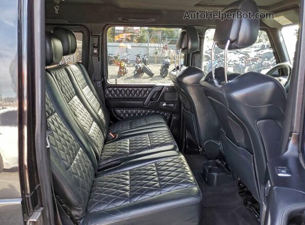 WDCYC7DH4JX290877 2018 MERCEDES-BENZ G-CLASS Black Vista interior trasera