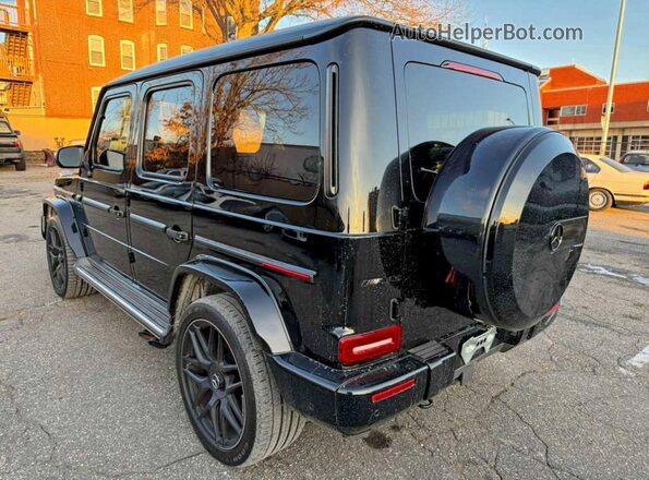 WDCYC7HJ7KX310375 2019 MERCEDES-BENZ G-CLASS Black Հետևի ձախ