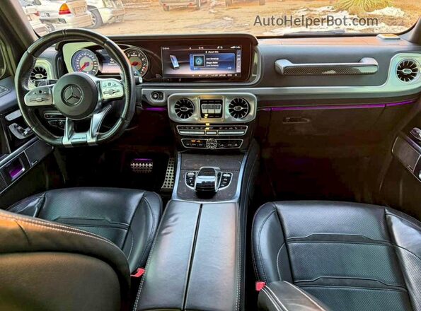 WDCYC7HJ7KX310375 2019 MERCEDES-BENZ G-CLASS Black Դիմացի տեսք