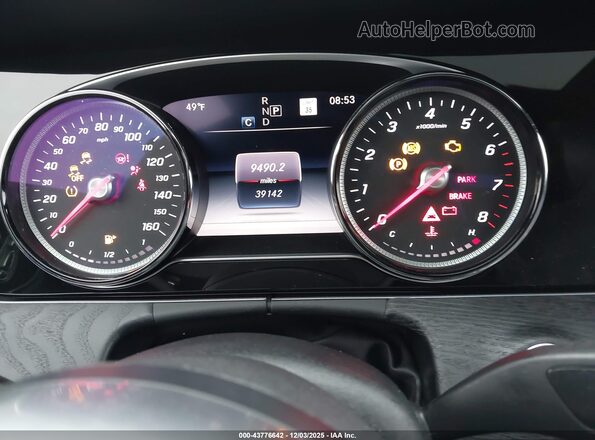 WDD1J6HB2KF096181 2019 MERCEDES-BENZ E-CLASS White Vista de los asientos traseros