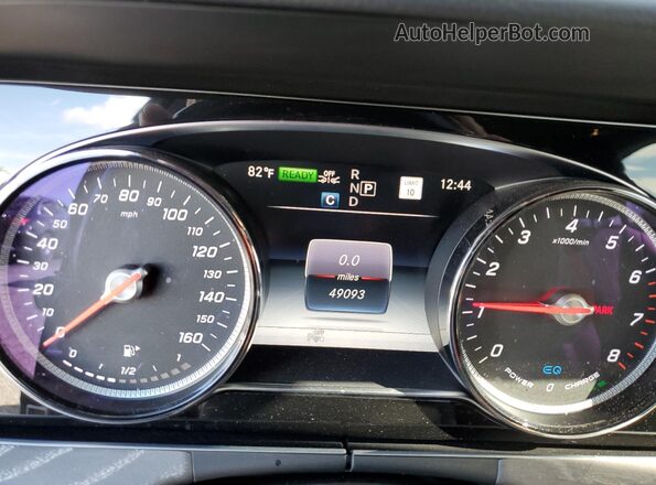 WDD2J5JB4KA029412 2019 MERCEDES-BENZ CLS-CLASS Черный Вид щитка приборов