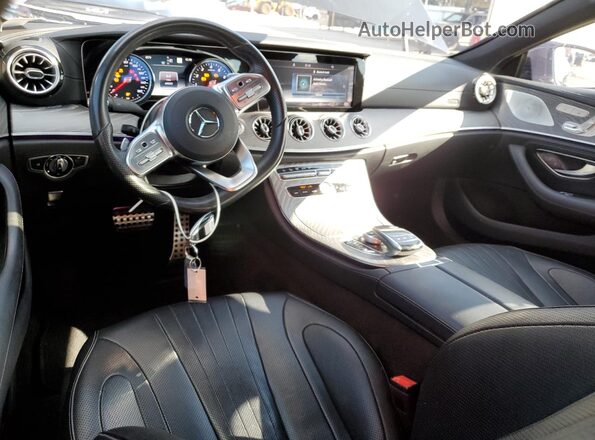 WDD2J5JB4KA029412 2019 MERCEDES-BENZ CLS-CLASS Черный Вид панели приборов