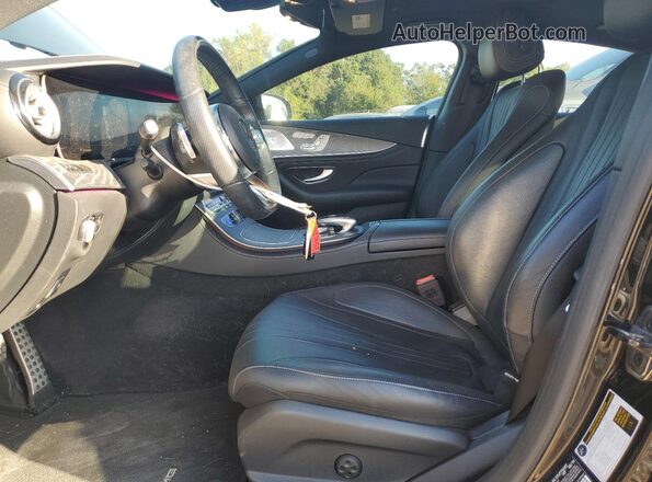 WDD2J5JB5KA035736 2019 MERCEDES-BENZ CLS-CLASS Черный Вид салона спереди