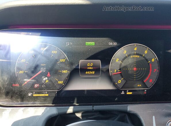 WDD2J5JB5KA035736 2019 MERCEDES-BENZ CLS-CLASS Черный Вид щитка приборов