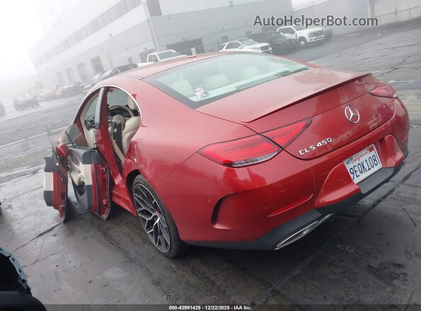 WDD2J5JB5KA040029 2019 MERCEDES-BENZ CLS-CLASS Red Հետևի ձախ