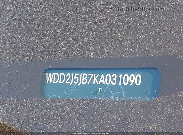 WDD2J5JB7KA031090 2019 MERCEDES-BENZ CLS-CLASS Black Engine compartment view
