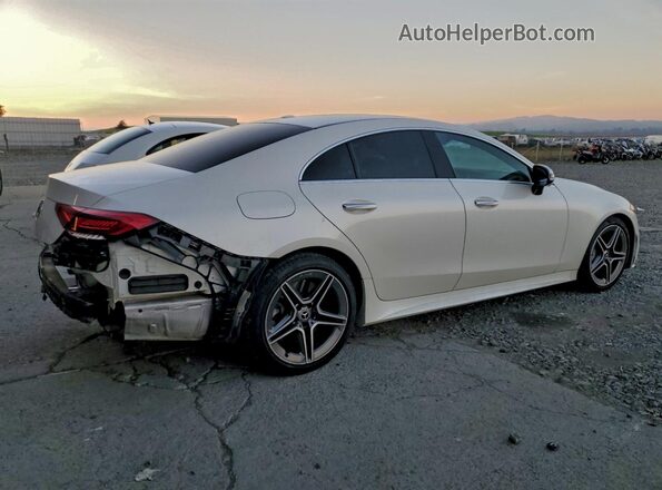 WDD2J5JB8KA009423 2019 MERCEDES-BENZ CLS-CLASS White Tył prawy