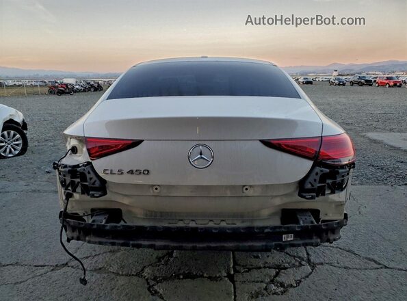 WDD2J5JB8KA009423 2019 MERCEDES-BENZ CLS-CLASS White Widok z tyłu