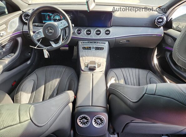 WDD2J5JB9KA046707 2019 MERCEDES-BENZ CLS-CLASS Silver Вид панелі приладів