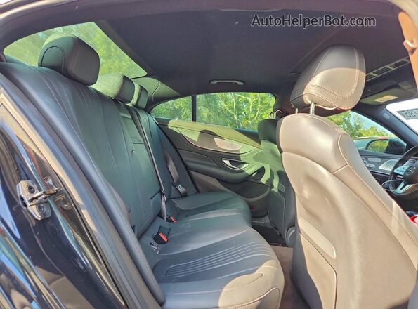WDD2J5JB9LA052847 2020 MERCEDES-BENZ CLS-CLASS Gray Rear seats view