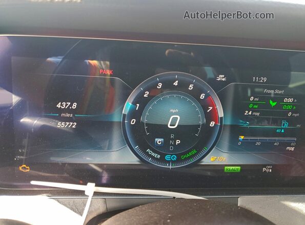 WDD2J5JB9LA052847 2020 MERCEDES-BENZ CLS-CLASS Gray Instrument cluster view