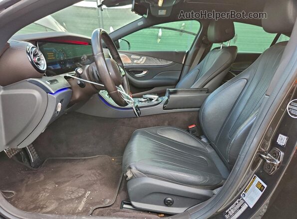 WDD2J5JB9LA052847 2020 MERCEDES-BENZ CLS-CLASS Gray Front interior view