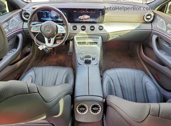 WDD2J5JB9LA052847 2020 MERCEDES-BENZ CLS-CLASS Gray Dashboard view