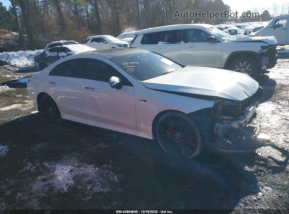 WDD2J5KB4KA031238 2019 MERCEDES-BENZ CLS-CLASS White Widok wnętrza z tyłu