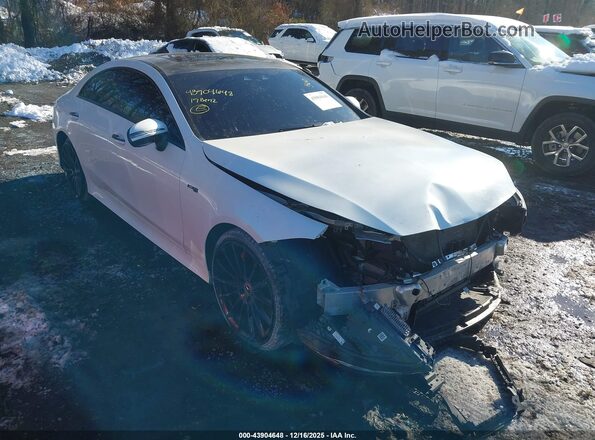 WDD2J5KB4KA031238 2019 MERCEDES-BENZ CLS-CLASS White Widok z przodu