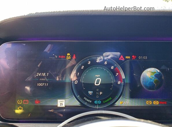 WDD2J5KB7KA019567 2019 MERCEDES-BENZ CLS-CLASS Черный Вид щитка приборов