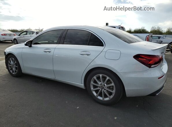 WDD3G4EB7LW039685 2020 MERCEDES-BENZ A White Задня ліва чверть