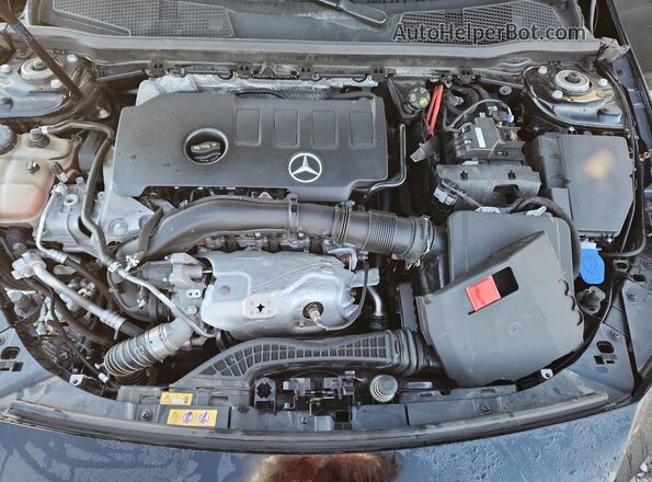 WDD3G4FB1LW040247 2020 MERCEDES-BENZ A Black Вид задньої частини салону
