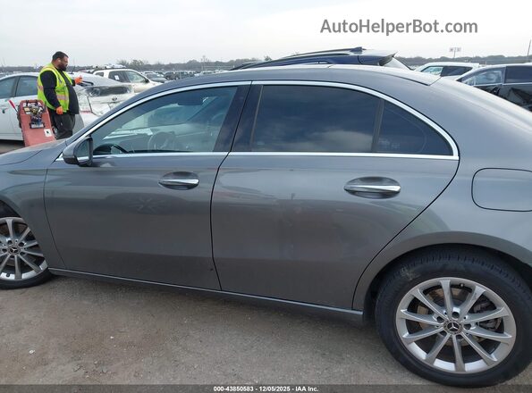 WDD3G4FB9KW030600 2019 MERCEDES-BENZ A 220 Gray სალონის 360-გრადუსიანი ხედი