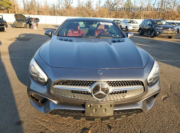 WDDJK6GA4JF052977 2018 MERCEDES-BENZ SL Gray Вид спереду