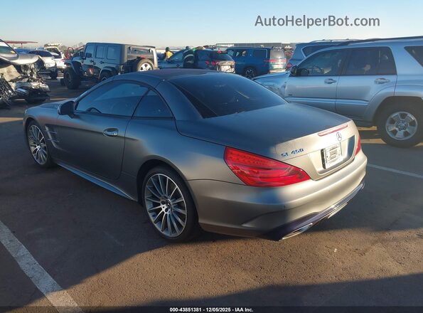 WDDJK6GA5HF048432 2017 MERCEDES-BENZ SL 450 Gray Задня ліва чверть