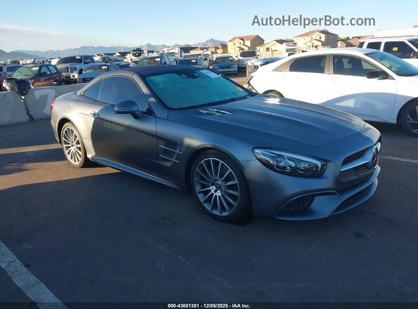 WDDJK6GA5HF048432 2017 MERCEDES-BENZ SL 450 Gray Вид спереду