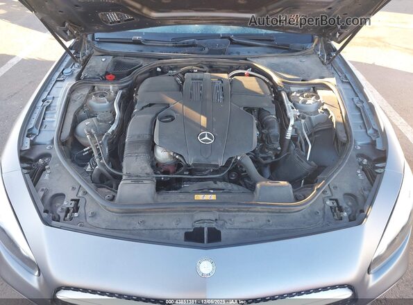 WDDJK6GA5HF048432 2017 MERCEDES-BENZ SL 450 Gray Вид ззаду