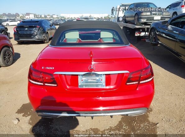 WDDKK6FF3GF317981 2016 MERCEDES-BENZ E-CLASS Red 