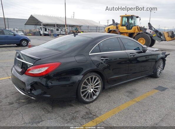 WDDLJ6FB0GA162985 2016 MERCEDES-BENZ CLS-CLASS Черный Задняя правая четверть