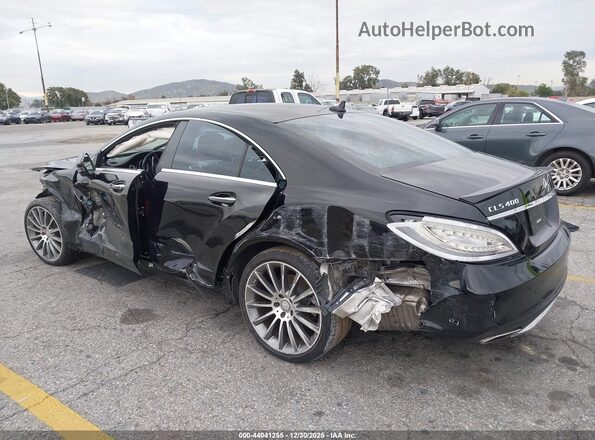 WDDLJ6FB0GA162985 2016 MERCEDES-BENZ CLS-CLASS Черный Задняя левая четверть