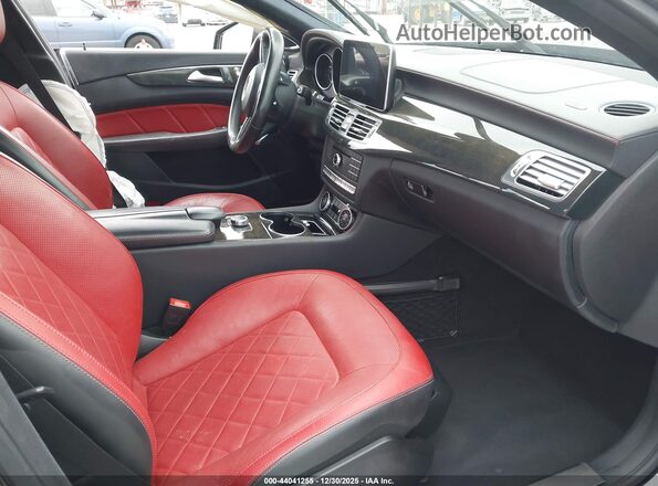WDDLJ6FB0GA162985 2016 MERCEDES-BENZ CLS-CLASS Черный Вид салона спереди