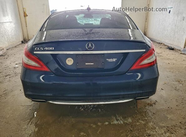 WDDLJ6FB8GA175452 2016 MERCEDES-BENZ CLS-CLASS Blue Vista trasera