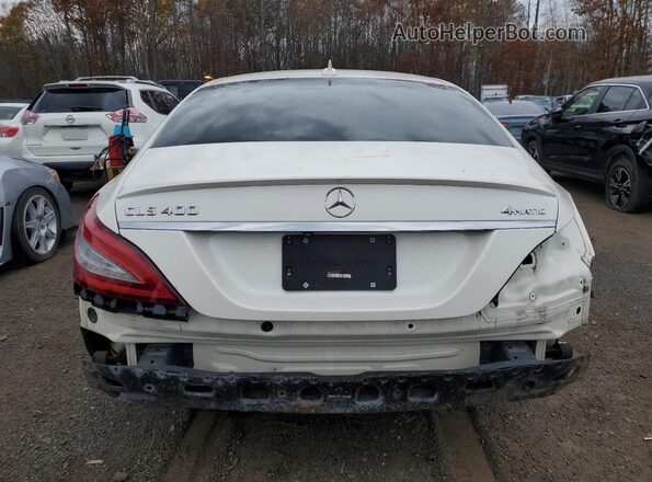 WDDLJ6HB8GA163301 2016 MERCEDES-BENZ CLS-CLASS White Vista trasera