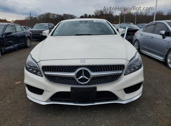WDDLJ6HB8GA163301 2016 MERCEDES-BENZ CLS-CLASS White Vista frontal
