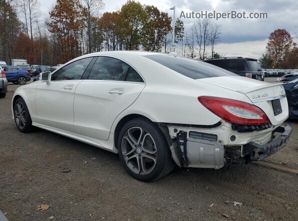 WDDLJ6HB8GA163301 2016 MERCEDES-BENZ CLS-CLASS White Trasero izquierdo