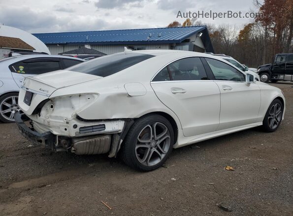 WDDLJ6HB8GA163301 2016 MERCEDES-BENZ CLS-CLASS White Trasero derecho