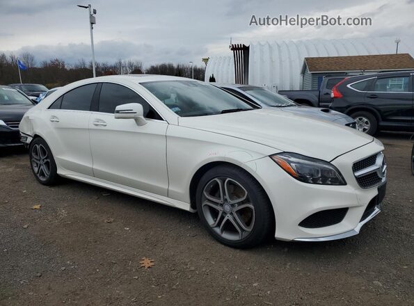 WDDLJ6HB8GA163301 2016 MERCEDES-BENZ CLS-CLASS White Delantero derecho