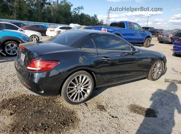 WDDPK3JA3HF127339 2017 MERCEDES-BENZ SLC Черный Задняя правая четверть