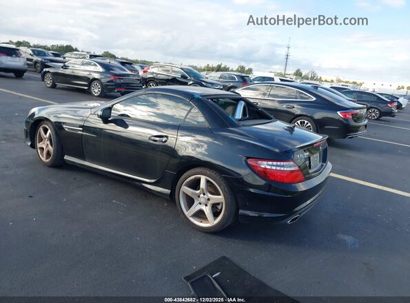 WDDPK3JA4GF121824 2016 MERCEDES-BENZ SLK 300 Black Trasero izquierdo