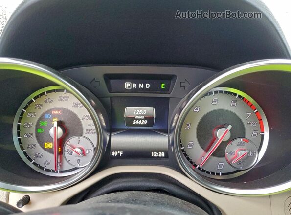 WDDPK3JA5GF117667 2016 MERCEDES-BENZ SLK Red Սարքավորումների վահանակի տեսք