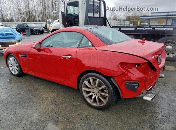 WDDPK3JA5GF117667 2016 MERCEDES-BENZ SLK Red Հետևի ձախ