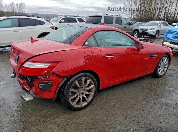 WDDPK3JA5GF117667 2016 MERCEDES-BENZ SLK Red Հետևի աջ
