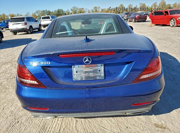 WDDPK3JA7HF137940 2017 MERCEDES-BENZ SLC Blue Հետևի տեսք