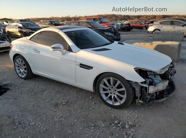 WDDPK3JA9GF115727 2016 MERCEDES-BENZ SLK White Передня права чверть