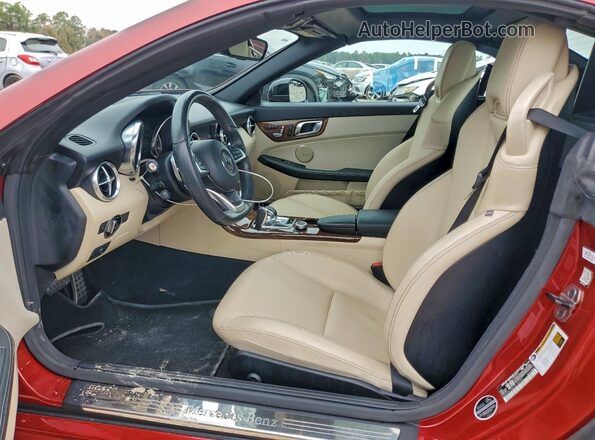 WDDPK3JAXJF149781 2018 MERCEDES-BENZ SLC Red 