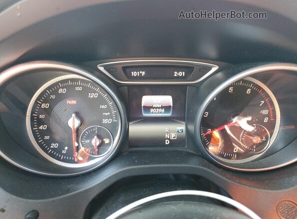 WDDSJ4EB1JN502033 2018 MERCEDES-BENZ CLA-CLASS Black Widok zestawu wskaźników